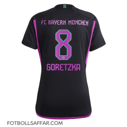 Bayern Munich Leon Goretzka #8 Bortatröja Dam 2023-24 Kortärmad